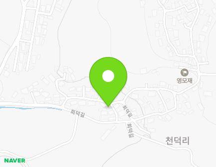 전라남도 화순군 능주면 회덕길 54 (천덕리1구회관) 지도