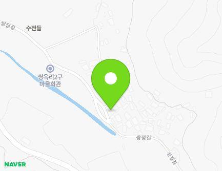 전라남도 화순군 도곡면 쌍정길 43 (쌍옥리2구마을회관) 지도