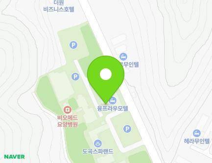 전라남도 화순군 도곡면 온천1길 57 (융프라우무인텔) 지도