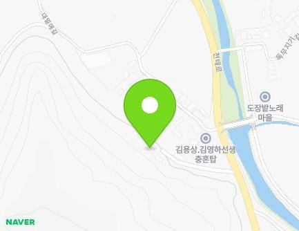 전라남도 화순군 도암면 대밑애길 1-1 (도장장로교회) 지도