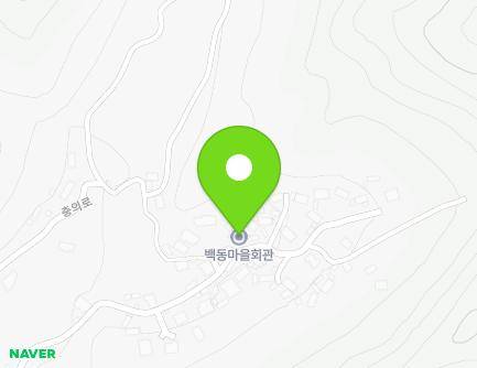 전라남도 화순군 동면 백동길 29-1 (백동마을회관) 지도