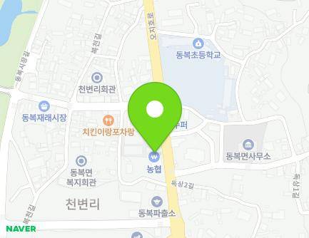 전라남도 화순군 동복면 오지호로 293 (동복농협) 지도