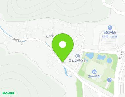 전라남도 화순군 백아면 옥리길 36 (옥리1구마을회관) 지도