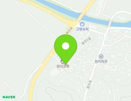 전라남도 화순군 백아면 원리1길 9 (원리교회) 지도