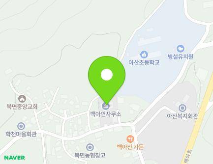 전라남도 화순군 백아면 학천길 26 (백아면행정복지센터) 지도