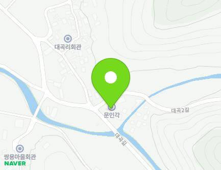 전라남도 화순군 사평면 대곡2길 6 (문인각) 지도