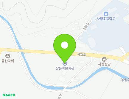 전라남도 화순군 사평면 사호로 198-10 (장등마을회관) 지도