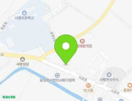 전라남도 화순군 사평면 사호로 213 (사평면파출소) 지도