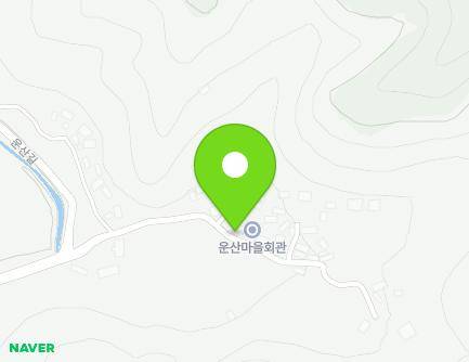 전라남도 화순군 사평면 운산안길 39 (운산마을회관) 지도