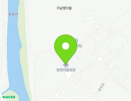 전라남도 화순군 사평면 장전길 62 (장전마을회관) 지도