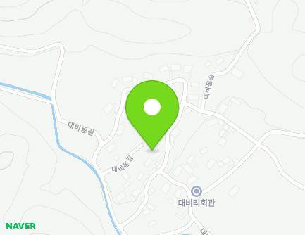 전라남도 화순군 청풍면 대비동길 176-2 지도