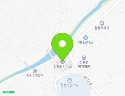 전라남도 화순군 청풍면 평지촌길 40 (청풍면사무소) 지도