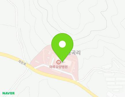 전라남도 화순군 춘양면 개천로 249 (마루요양병원) 지도