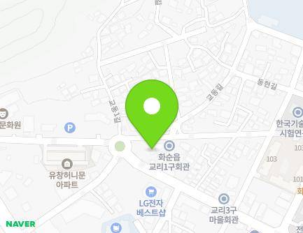 전라남도 화순군 화순읍 자치샘로 7 지도