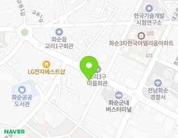 전라남도 화순군 화순읍 자치샘로 20 지도