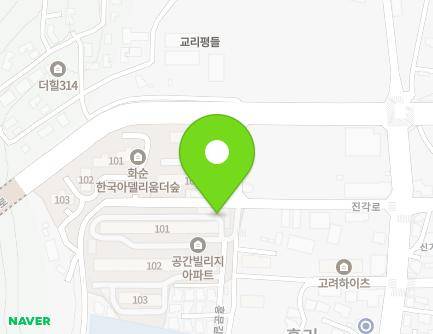 전라남도 화순군 화순읍 진각로 181-17 (공간빌리지아파트) 지도