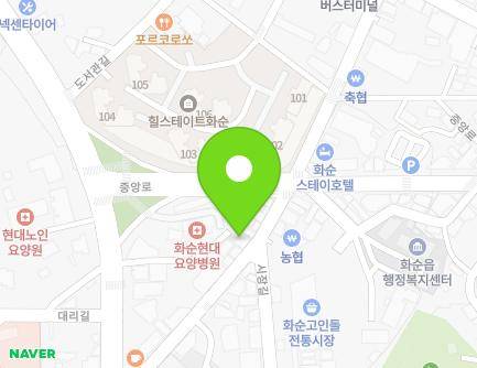 전라남도 화순군 화순읍 칠충로 125 지도