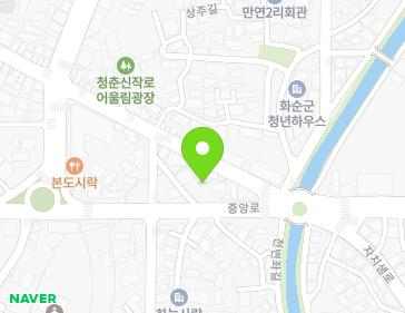 전라남도 화순군 화순읍 자치샘로 60-1 지도