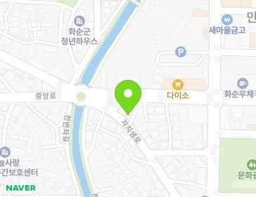 전라남도 화순군 화순읍 자치샘로 75 지도
