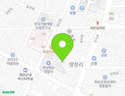전라남도 화순군 화순읍 훈리길 8-6 지도