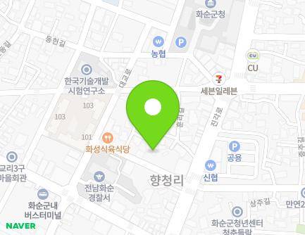 전라남도 화순군 화순읍 훈리길 8-5 지도