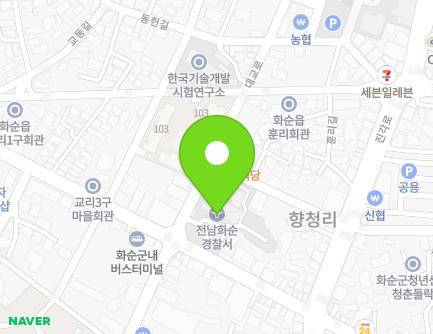 전라남도 화순군 화순읍 자치샘로 29 (화순경찰서) 지도