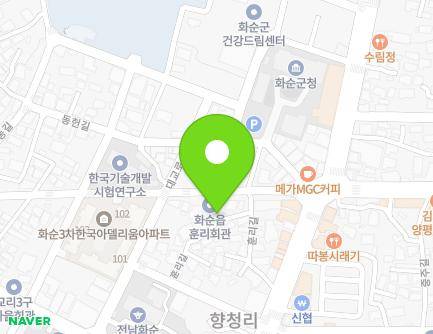 전라남도 화순군 화순읍 훈리길 13 지도