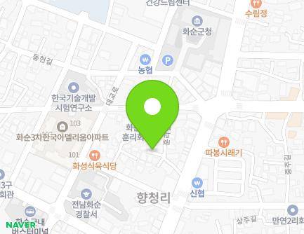 전라남도 화순군 화순읍 훈리길 22 지도