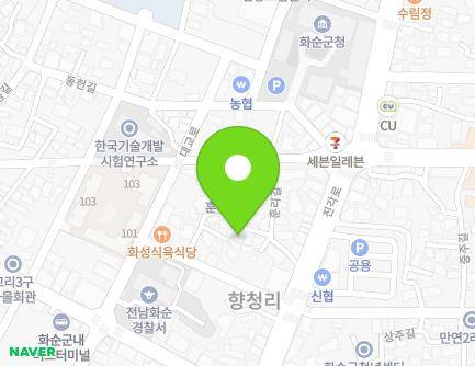 전라남도 화순군 화순읍 훈리길 22-2 지도