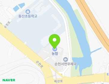 전라남도 순천시 서면 순천로 6 지도