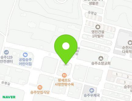 전라남도 순천시 승주읍 승평길 14-45 (한국전력공사승주전력서비스센터) 지도