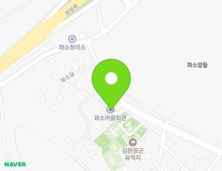전라남도 영암군 서호면 화소길 14 (화소마을회관) 지도