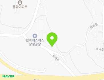 전라남도 장성군 동화면 동화로 552 (대창가스) 지도