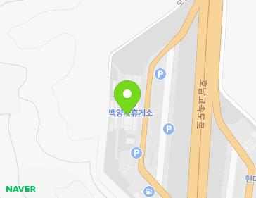 전라남도 장성군 북이면 호남고속도로 107 (백양사휴게소(하)) 지도