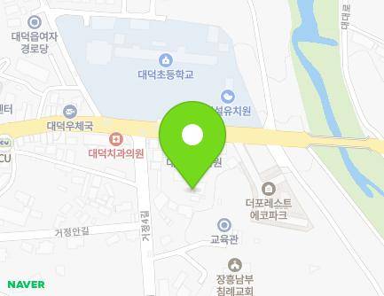 전라남도 장흥군 대덕읍 대대로 954 (구)대덕시외버스터미널) 지도