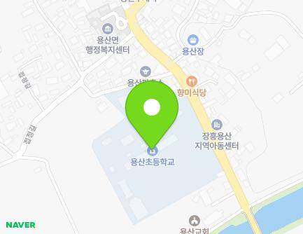 전라남도 장흥군 용산면 장흥대로 2445 (용산초등학교) 지도