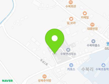전라남도 담양군 수북면 추성1로 705-2 (수북면농업인상담소) 지도