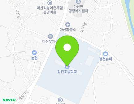 전라남도 구례군 마산면 화엄사로 136 (청천초등학교) 지도