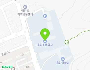 전라남도 광양시 광양읍 용강1길 40 (광양용강초등학교신관동) 지도