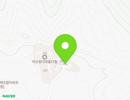 전라남도 여수시 쌍봉로 221 (학용동, 여수원더라움더힐) 지도