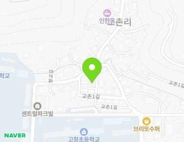 전북특별자치도 고창군 고창읍 교촌1길 33-6 지도