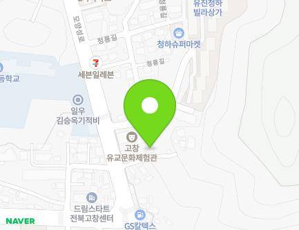 전북특별자치도 고창군 고창읍 모양성로 88 (홍익문) 지도