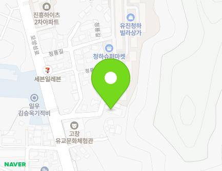전북특별자치도 고창군 고창읍 청룡길 12 (장산파크빌라) 지도