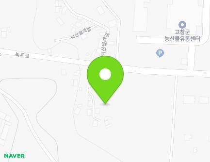 전북특별자치도 고창군 고창읍 녹두로 1244-9 지도