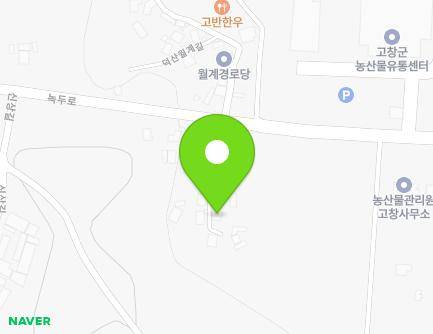 전북특별자치도 고창군 고창읍 녹두로 1244-11 지도