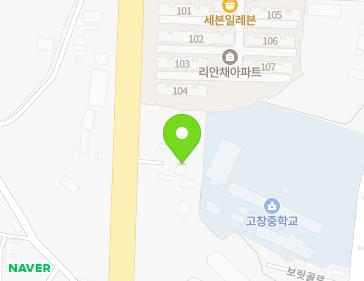 전북특별자치도 고창군 고창읍 고인돌대로 1672-3 (영농법인고창낙우회) 지도