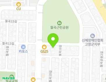 전북특별자치도 고창군 고창읍 월곡14길 6 (피부관리샵) 지도