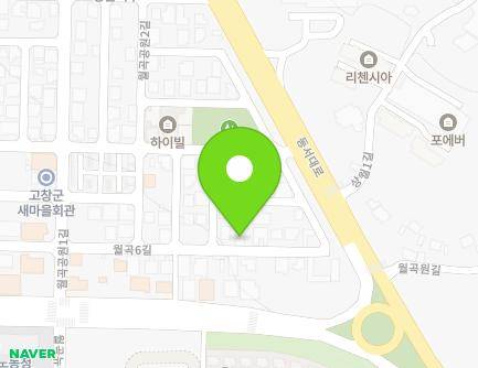 전북특별자치도 고창군 고창읍 월곡6길 29-1 (환서빌라) 지도