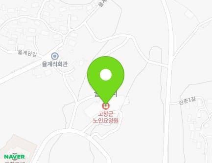 전북특별자치도 고창군 고창읍 전봉준로 88-27 (고창군노인요양원) 지도