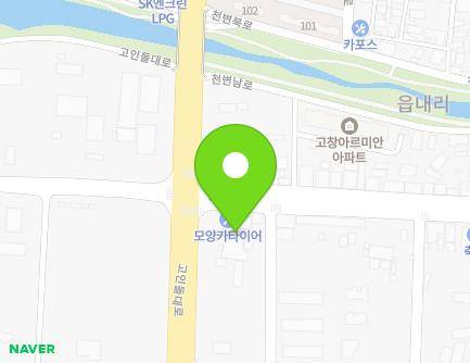 전북특별자치도 고창군 고창읍 동리로 4 (고창장어셀프) 지도